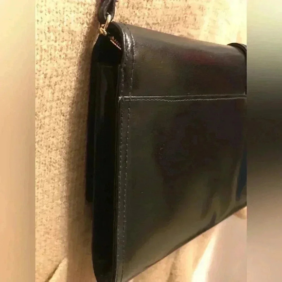 Jay Herbert New York I. Magnin black leather handbag‎​​ vintage - Picture 4 of 15